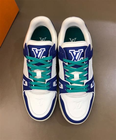 lv trainer babyblau|LV Trainer Sneaker .